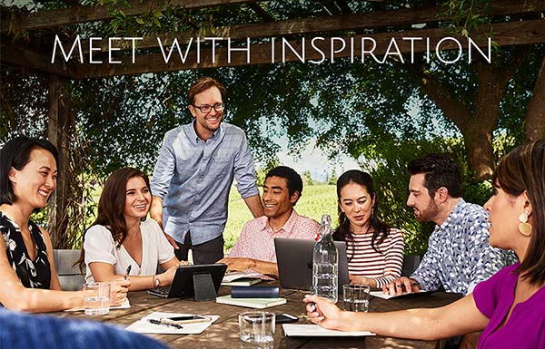 Meet with inspiration.